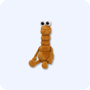 Marcus The Worm Plush