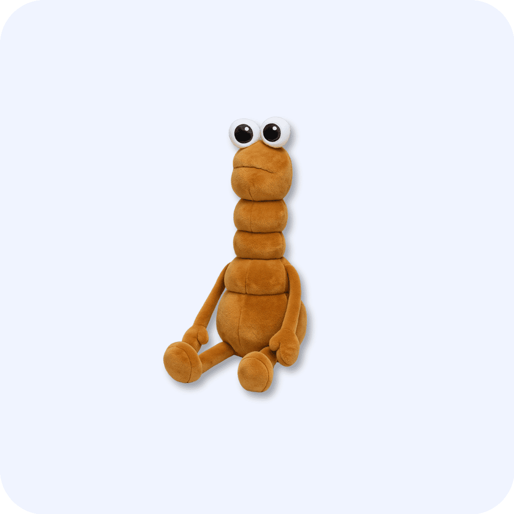 Marcus The Worm Plush Marcus The Worm Plush